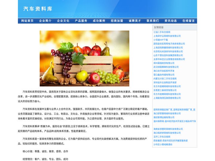 汽车资料库