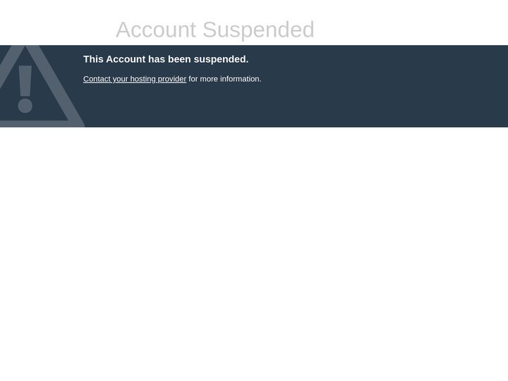 Account Suspended