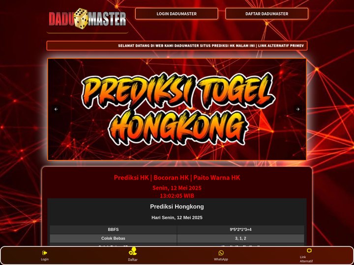 Prediksi HK : Prediksi Togel Bocoran HK Malam Ini dan Predik