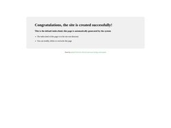 Site is created successfully!