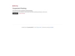 Suspected phishing site | Cloudflare