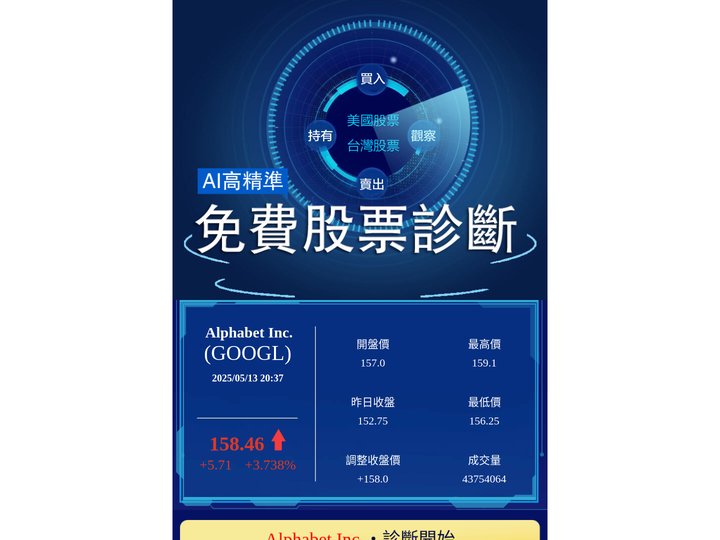 AI股價診斷