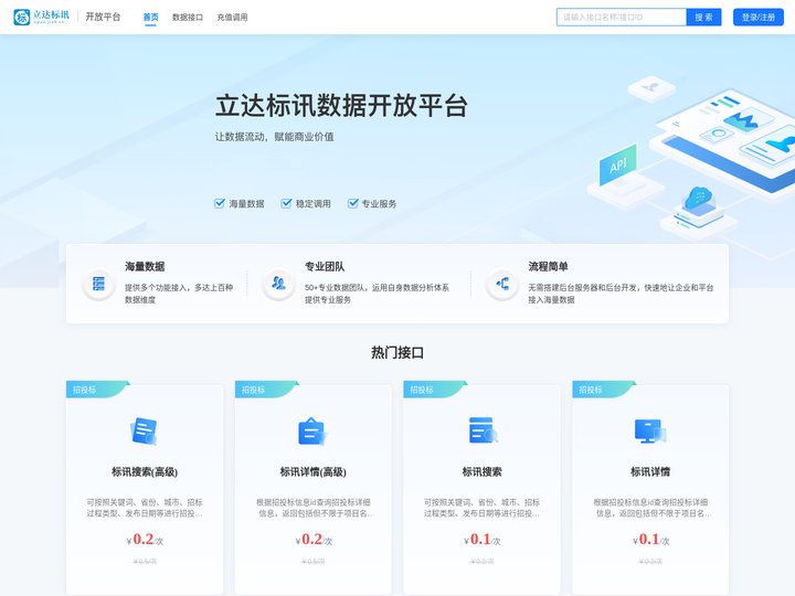 立达标讯开放平台