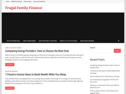Frugal Family Finance